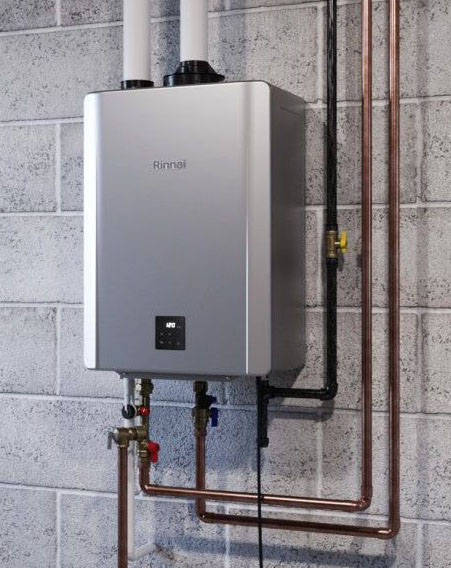 Rinnai direct vent tankless water heater installation Binghamton NY