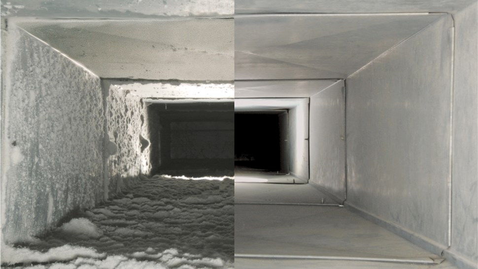 duct cleaning before and after